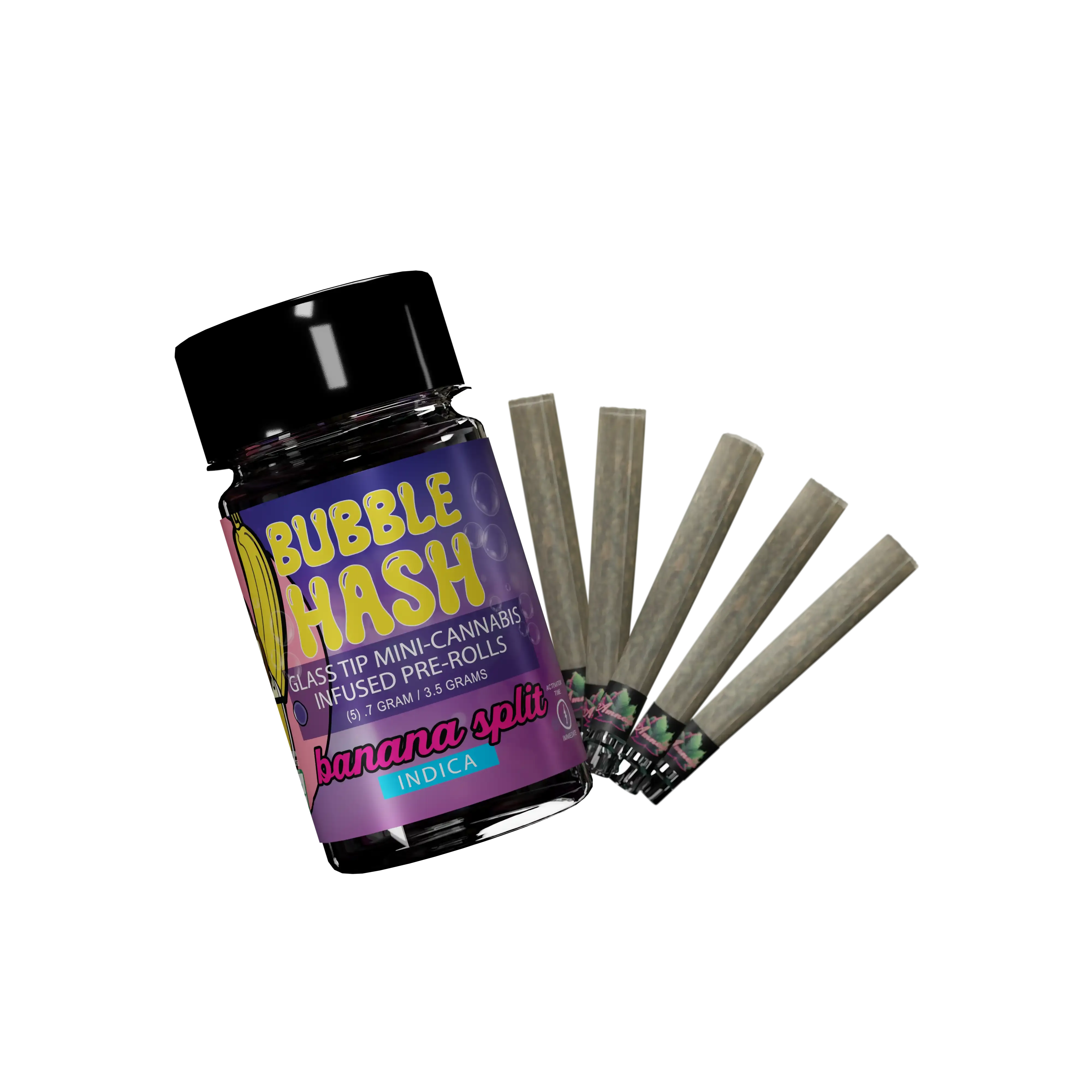 5 Pack Pre Roll Banana Split