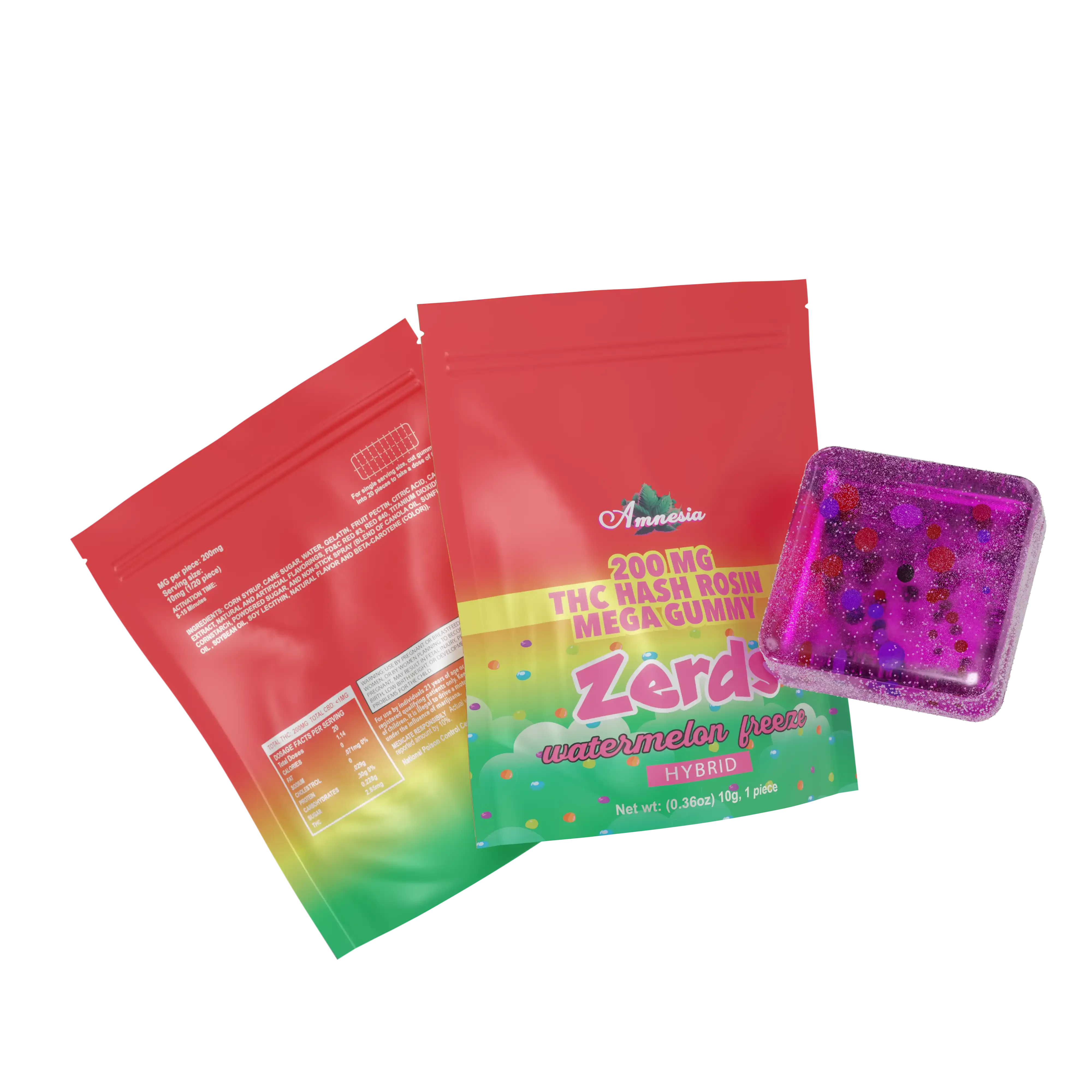 Mega Gummy Watermelon Freeze